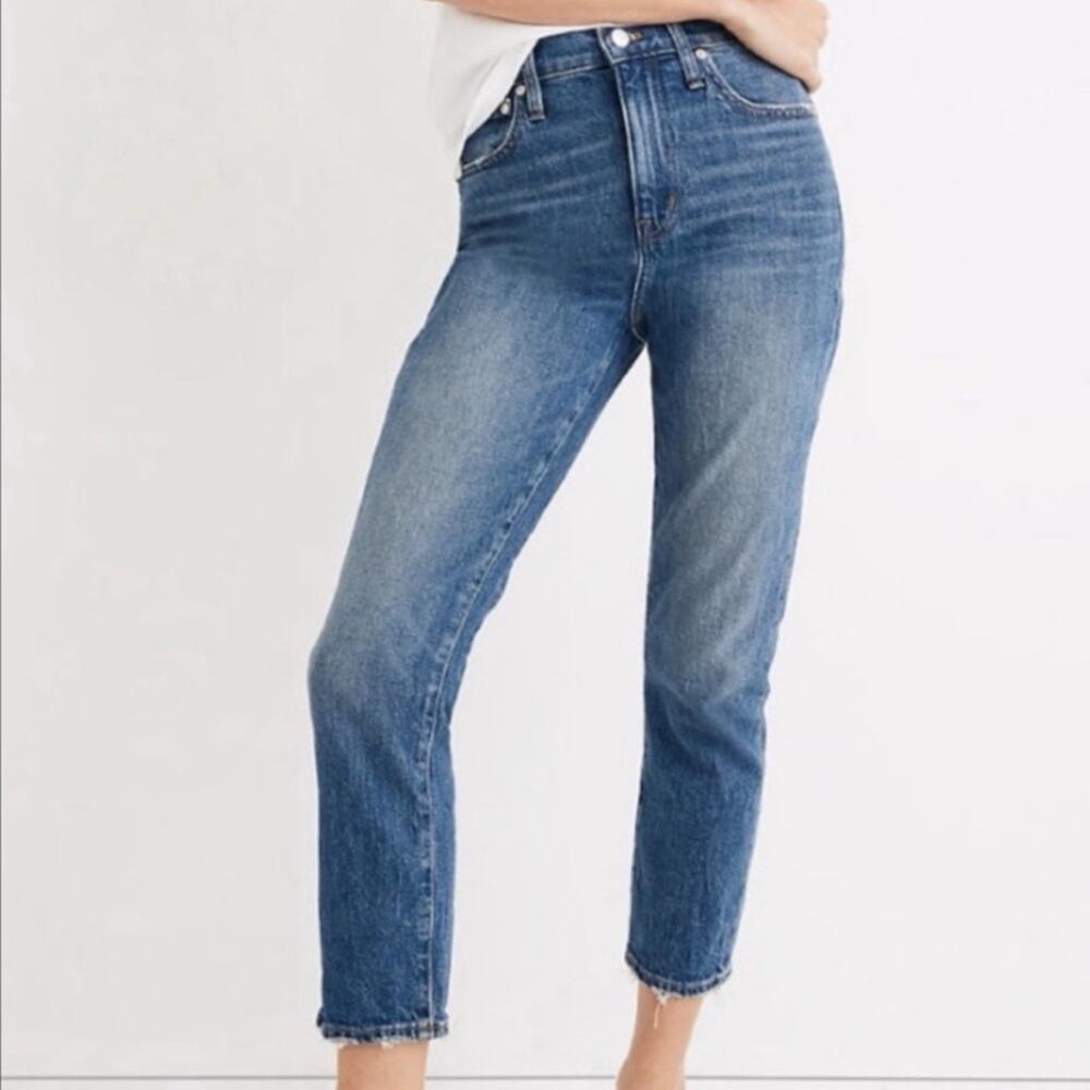 Madewell High Rise Slim Boy Jean 27